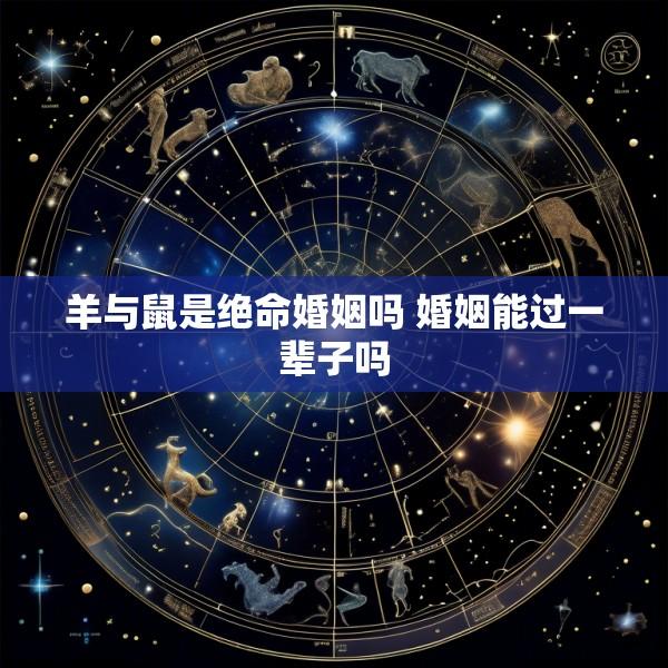 羊与鼠是绝命婚姻吗 婚姻能过一辈子吗