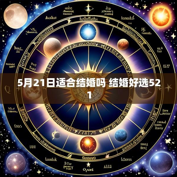 5月21日适合结婚吗 结婚好选521