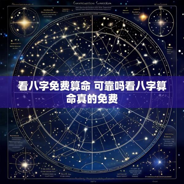 看八字免费算命 可靠吗看八字算命真的免费