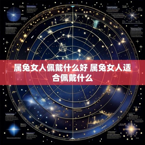 属兔女人佩戴什么好 属兔女人适合佩戴什么