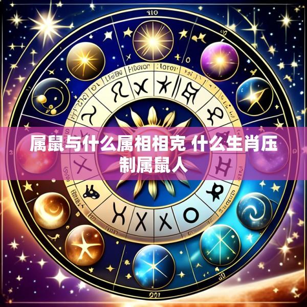 属鼠与什么属相相克 什么生肖压制属鼠人