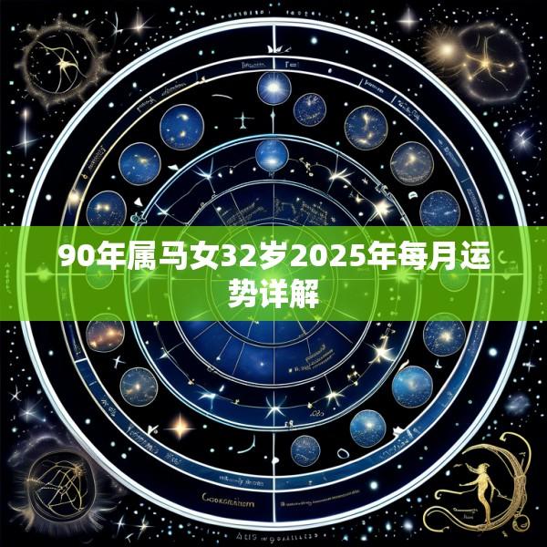 90年属马女32岁2025年每月运势详解