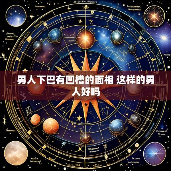 男人下巴有凹槽的面相 这样的男人好吗
