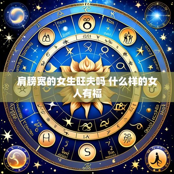 肩膀宽的女生旺夫吗 什么样的女人有福
