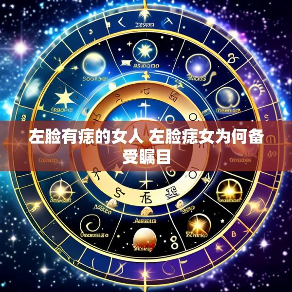 左脸有痣的女人 左脸痣女为何备受瞩目