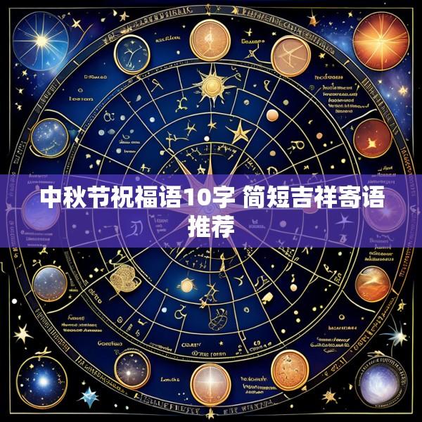 中秋节祝福语10字 简短吉祥寄语推荐