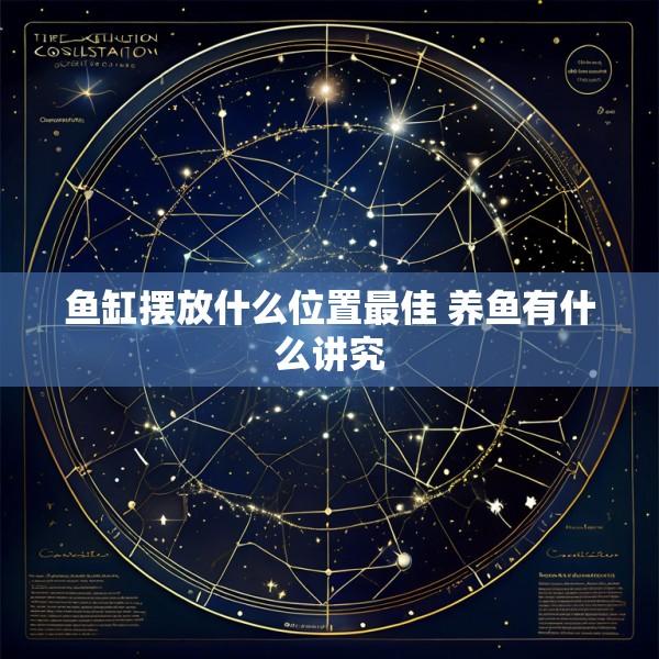 鱼缸摆放什么位置最佳 养鱼有什么讲究