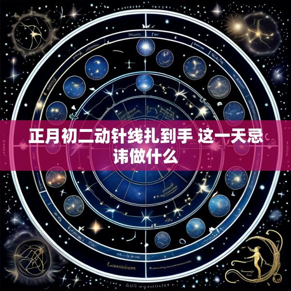 正月初二动针线扎到手 这一天忌讳做什么