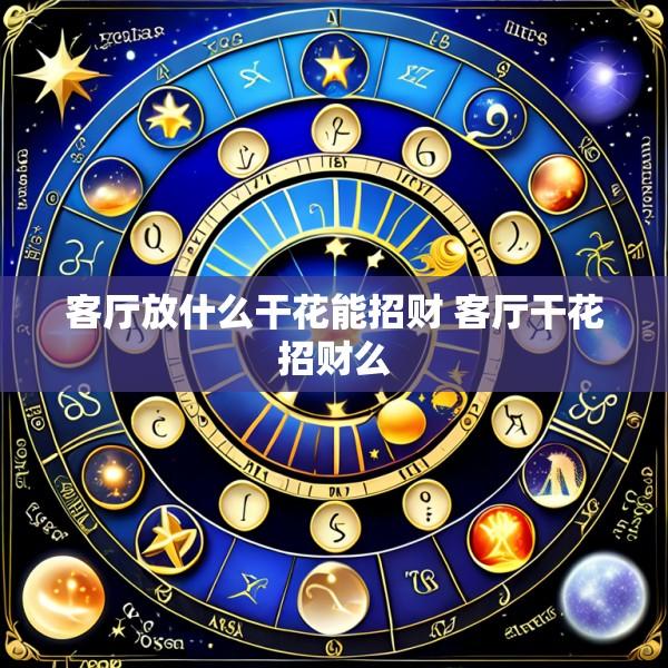 客厅放什么干花能招财 客厅干花招财么