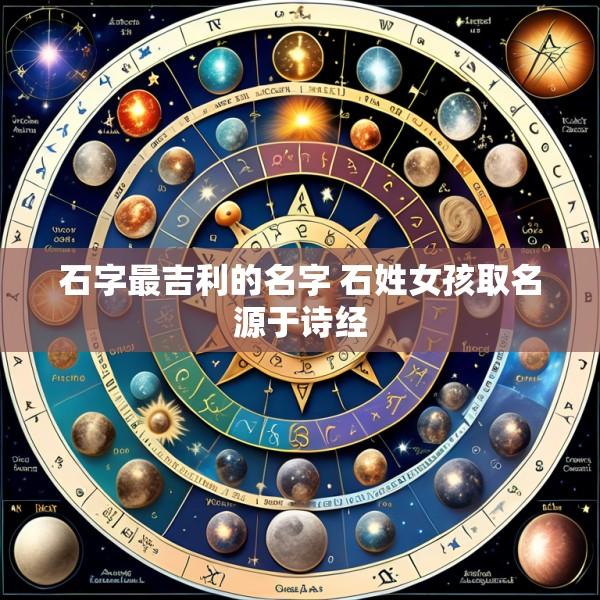 石字最吉利的名字 石姓女孩取名源于诗经