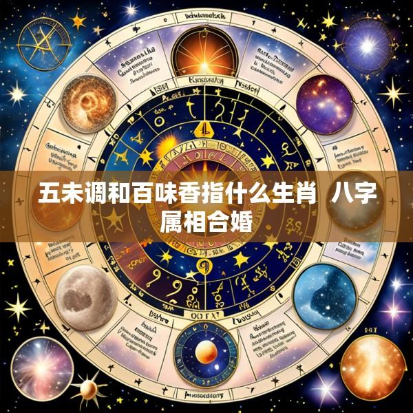 五未调和百味香指什么生肖  八字属相合婚