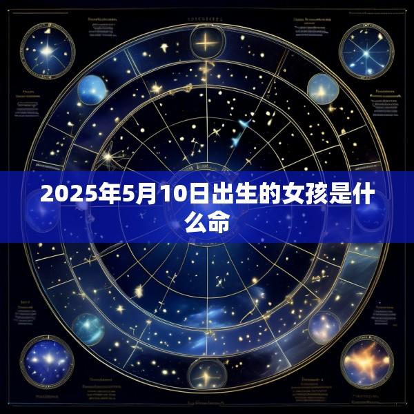2025年5月10日出生的女孩是什么命
