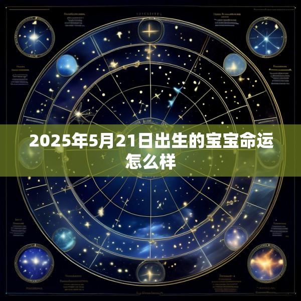 2025年5月21日出生的宝宝命运怎么样