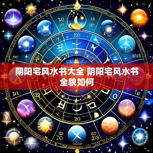 阴阳宅风水书大全 阴阳宅风水书全貌如何
