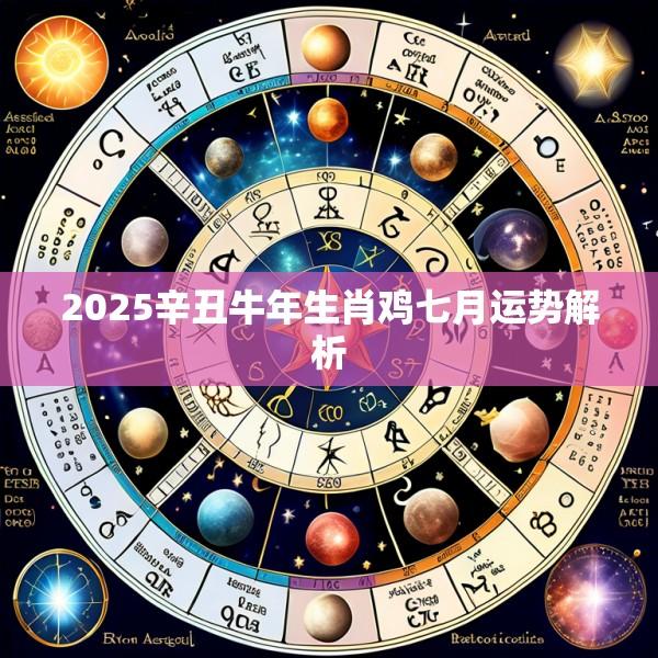 2025辛丑牛年生肖鸡七月运势解析