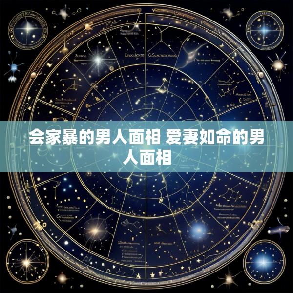 会家暴的男人面相 爱妻如命的男人面相