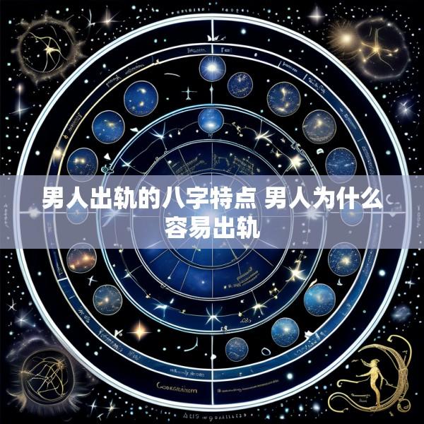 男人出轨的八字特点 男人为什么容易出轨