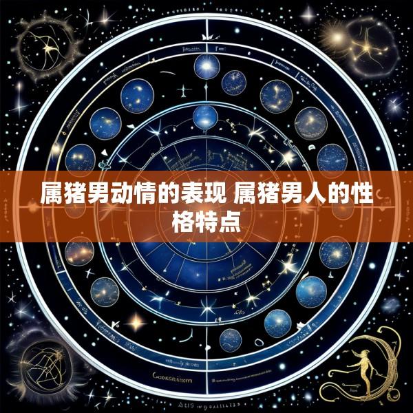 属猪男动情的表现 属猪男人的性格特点
