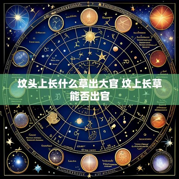 坟头上长什么草出大官 坟上长草能否出官