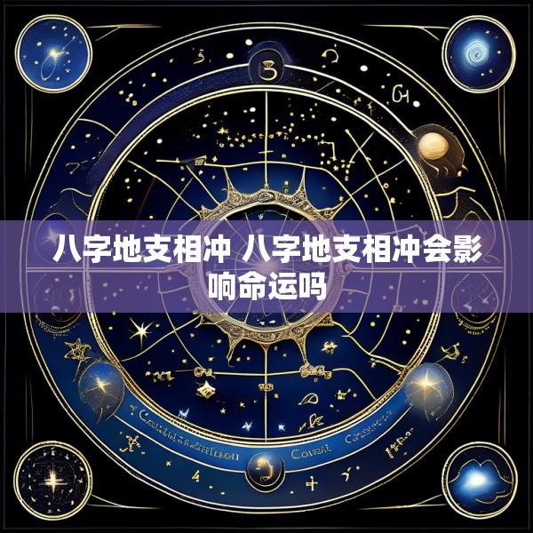 八字地支相冲 八字地支相冲会影响命运吗