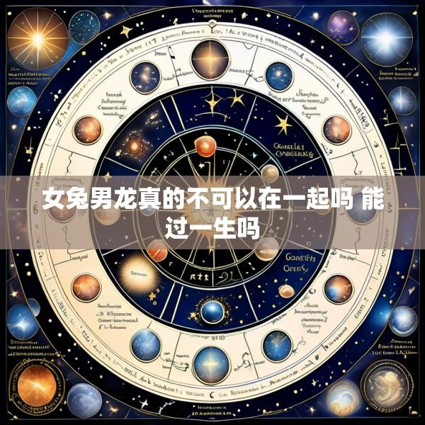 女兔男龙真的不可以在一起吗 能过一生吗