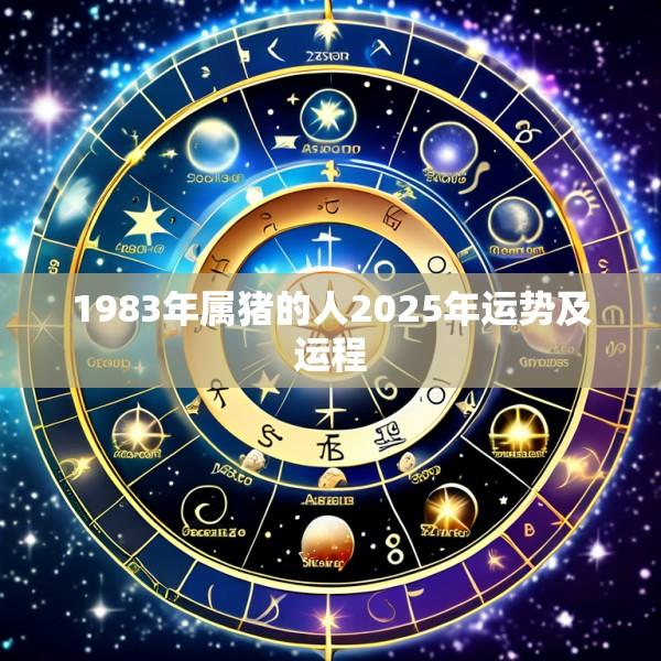 1983年属猪的人2025年运势及运程