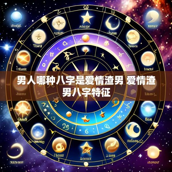 男人哪种八字是爱情渣男 爱情渣男八字特征