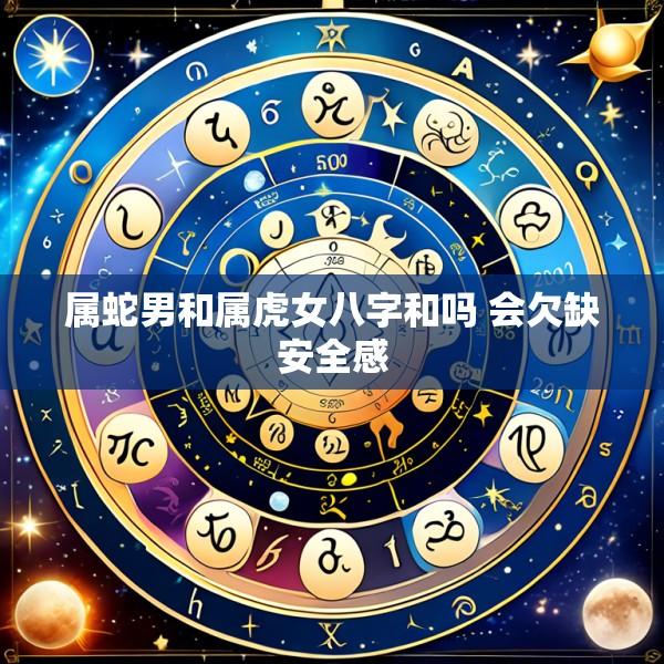 属蛇男和属虎女八字和吗 会欠缺安全感