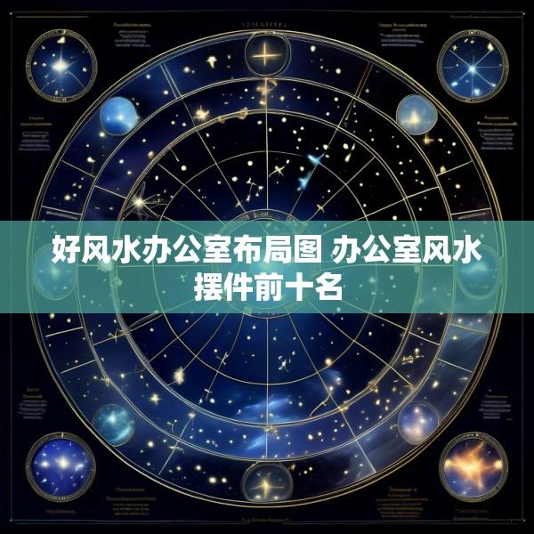 好风水办公室布局图 办公室风水摆件前十名