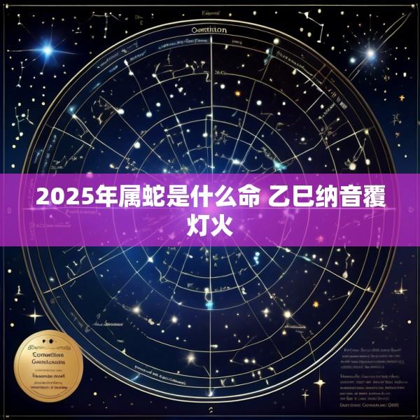 2025年属蛇是什么命 乙巳纳音覆灯火