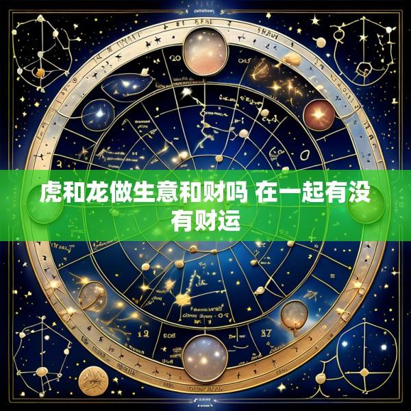 虎和龙做生意和财吗 在一起有没有财运