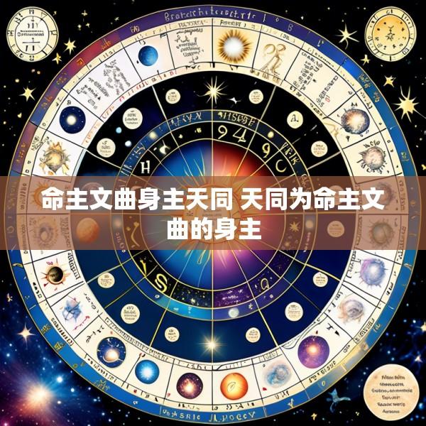 命主文曲身主天同 天同为命主文曲的身主