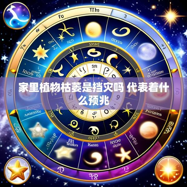 家里植物枯萎是挡灾吗 代表着什么预兆