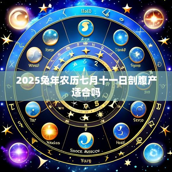 2025兔年农历七月十一日剖腹产适合吗