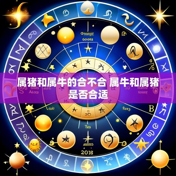 属猪和属牛的合不合 属牛和属猪是否合适