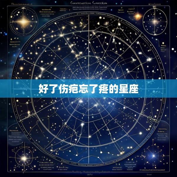 好了伤疤忘了疼的星座
