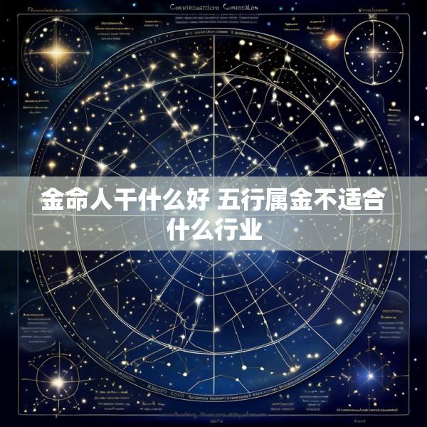 金命人干什么好 五行属金不适合什么行业