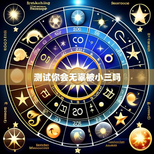 测试你会无辜被小三吗