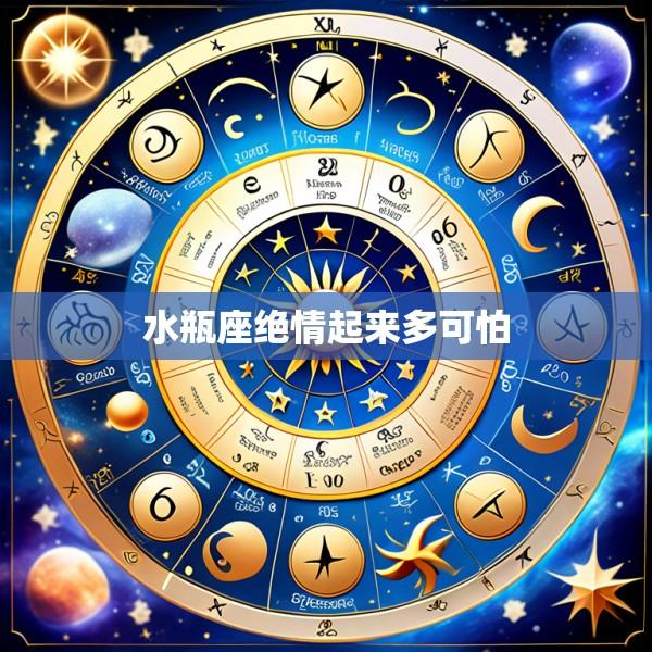 水瓶座绝情起来多可怕