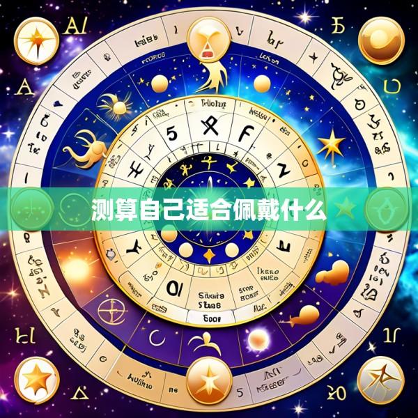 测算自己适合佩戴什么