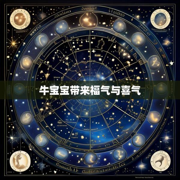 牛宝宝带来福气与喜气