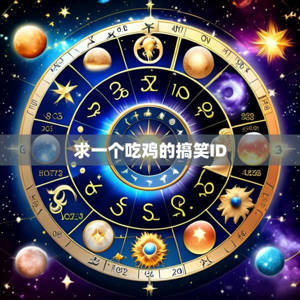 求一个吃鸡的搞笑ID