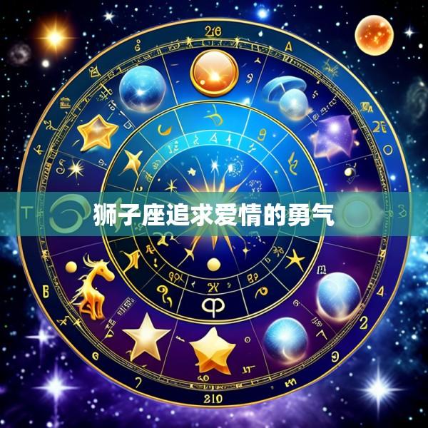 狮子座追求爱情的勇气