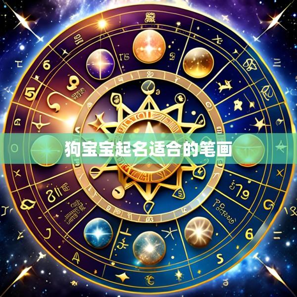 狗宝宝起名适合的笔画