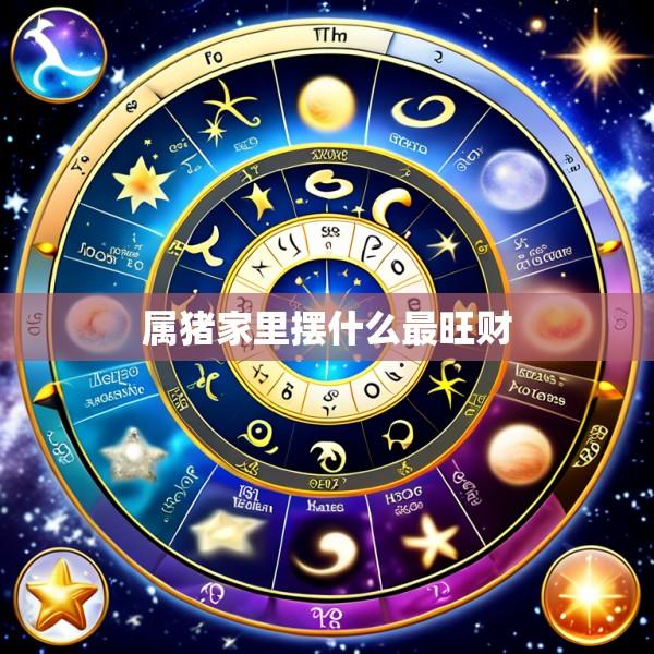属猪家里摆什么最旺财