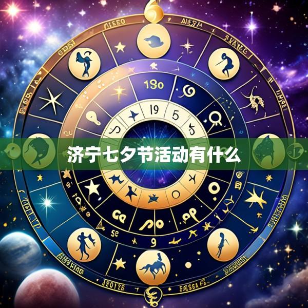 济宁七夕节活动有什么