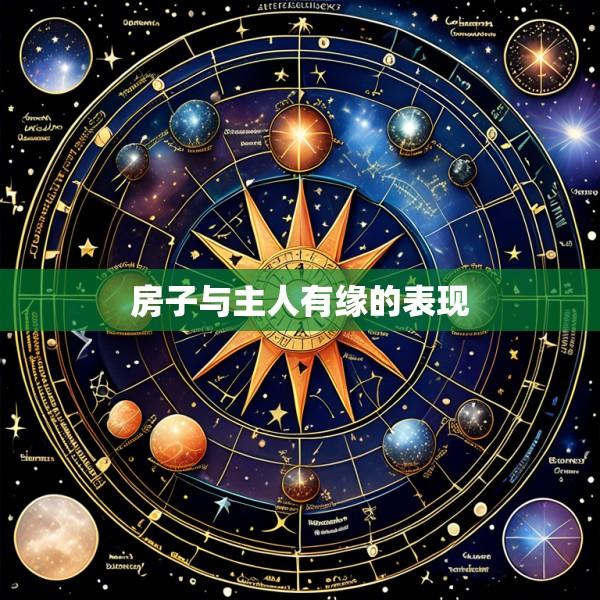 房子与主人有缘的表现