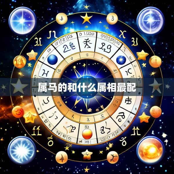 属马的和什么属相最配