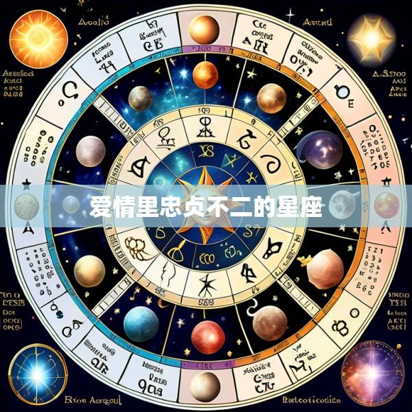 爱情里忠贞不二的星座