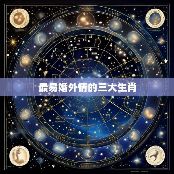 最易婚外情的三大生肖